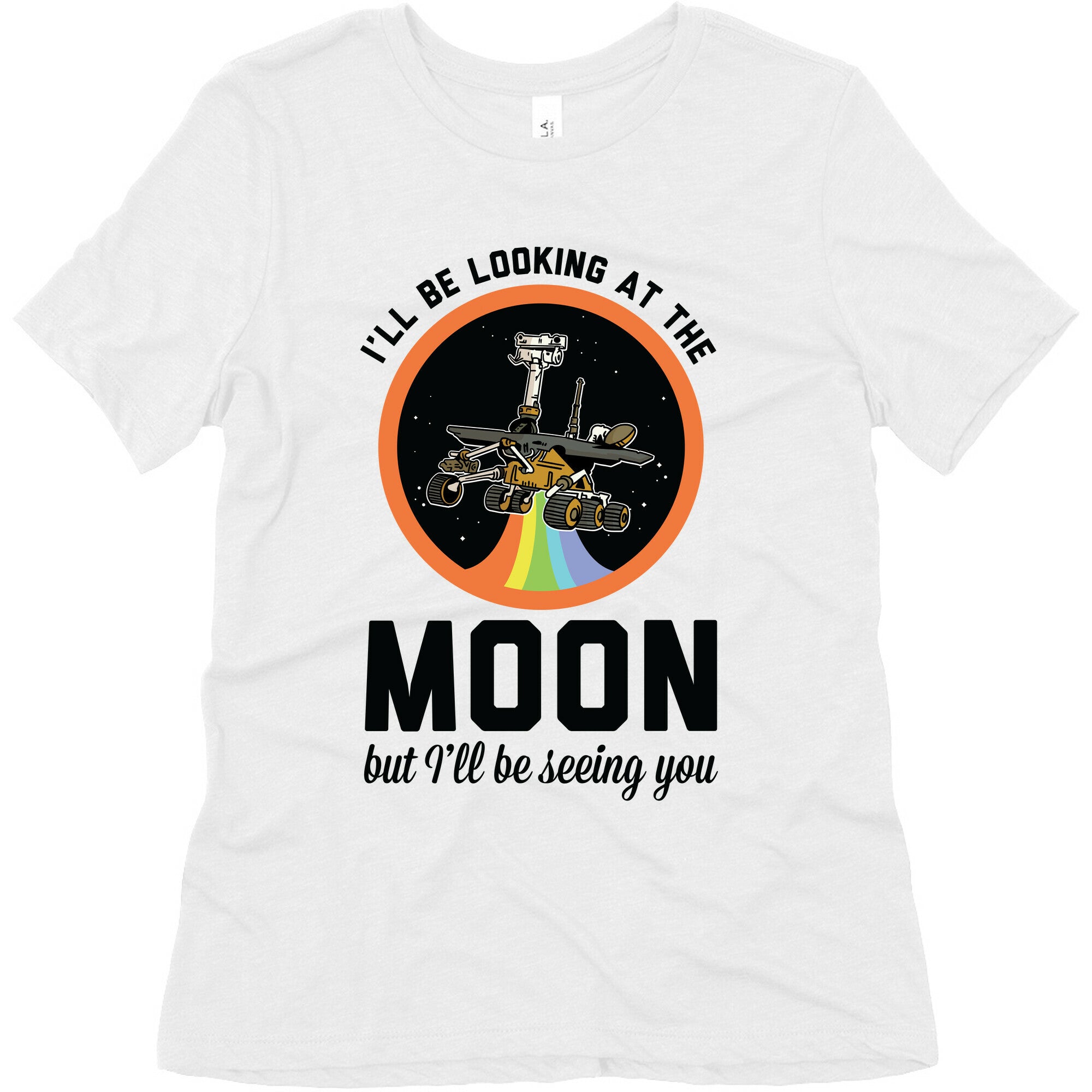 I'll Be Looking At The Moon But I'll Be Seeing You Oppy Women's Triblend Tee